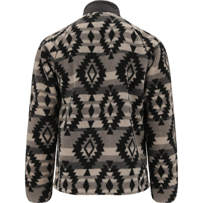 WHISTLER Ellison M Printed Teddy Fleece Jacket Fleece 1051 Asphalt