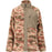 WHISTLER Ellison W Printed Teddy Fleece Jacket Fleece 1109 Burlwood