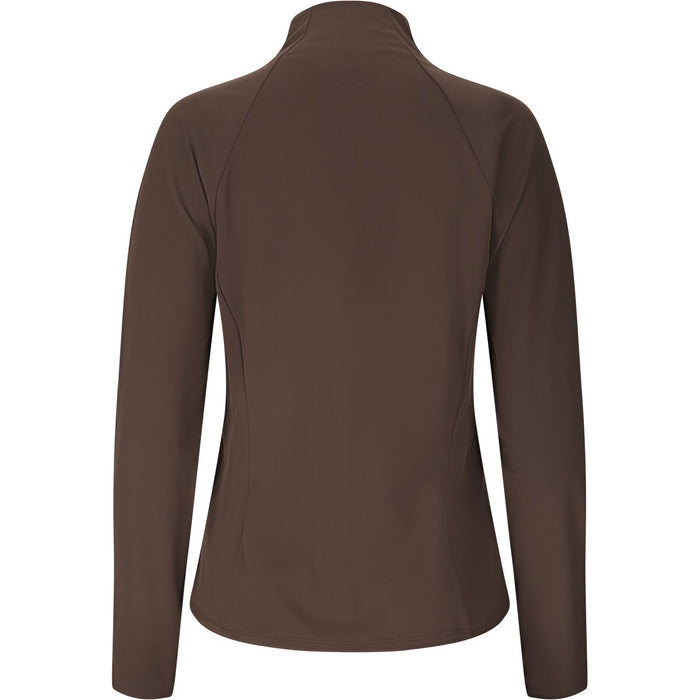 ATHLECIA Emarri W Full Zip Midlayer 1294 Chocolate Torte