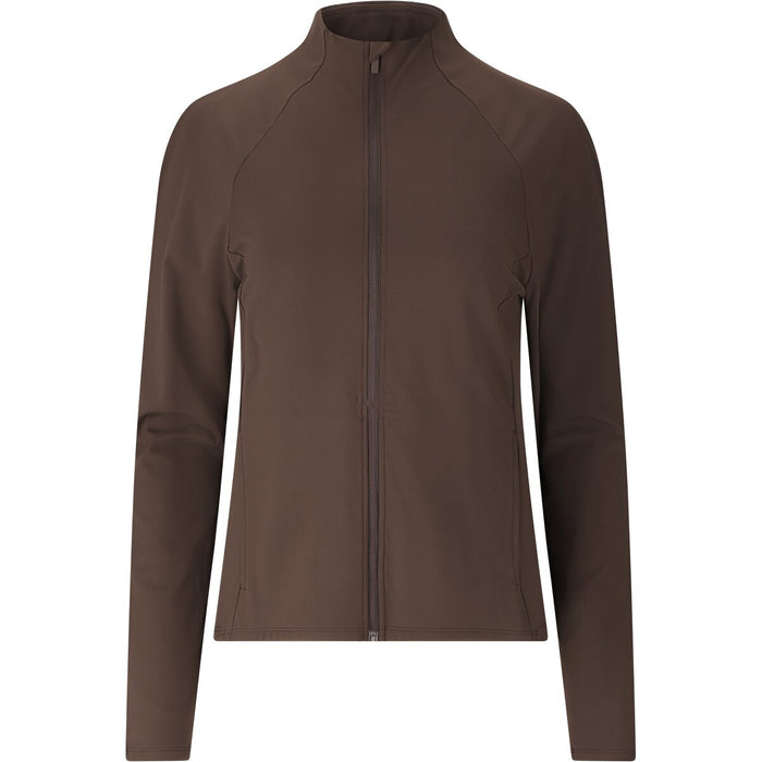 ATHLECIA Emarri W Full Zip Midlayer 1294 Chocolate Torte