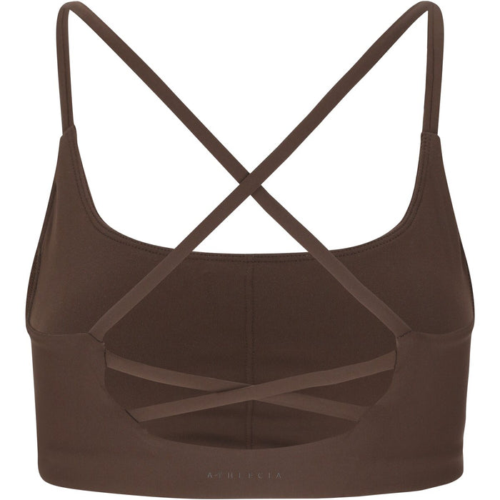 ATHLECIA Emarri W Sports Bra Sports Bra 1294 Chocolate Torte