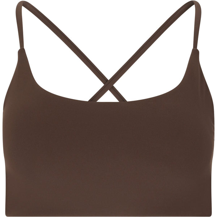 ATHLECIA Emarri W Sports Bra Sports Bra 1294 Chocolate Torte