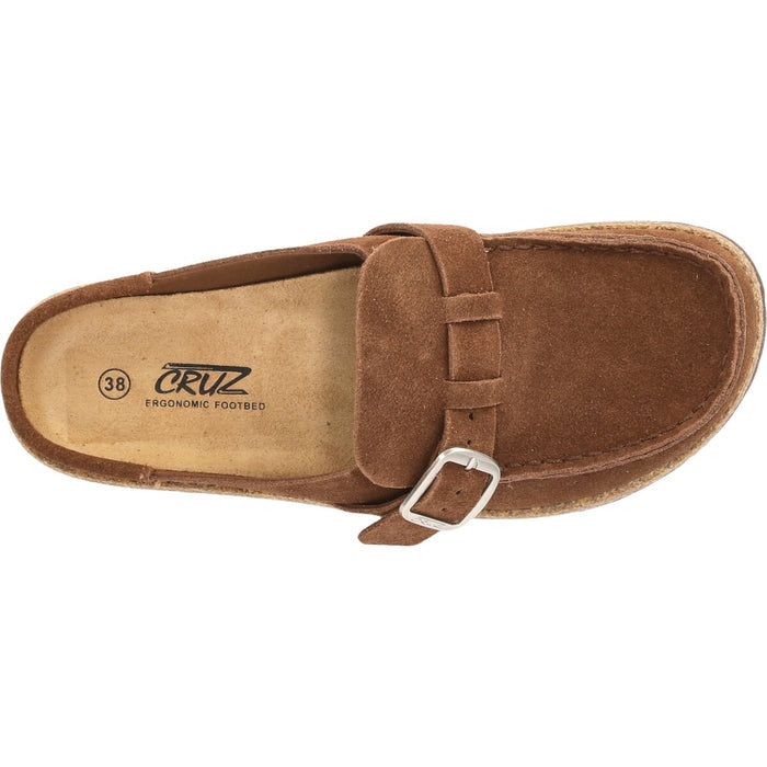 CRUZ Emilian W Leather Cork MOC Sandal