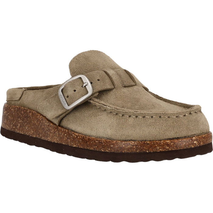 CRUZ Emilian W Leather Cork MOC Sandal 3040 Fallen Rock