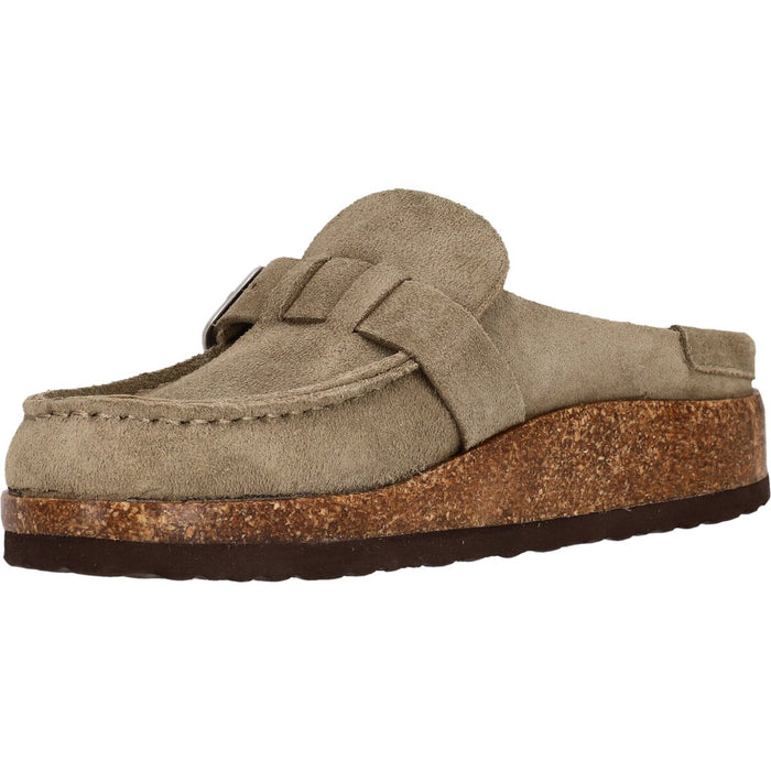 CRUZ Emilian W Leather Cork MOC Sandal 3040 Fallen Rock