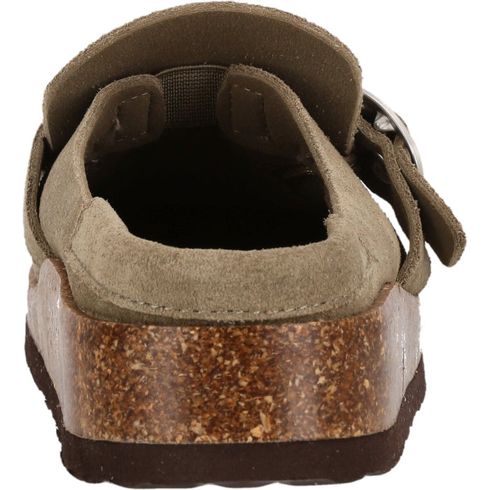 CRUZ Emilian W Leather Cork MOC Sandal 3040 Fallen Rock