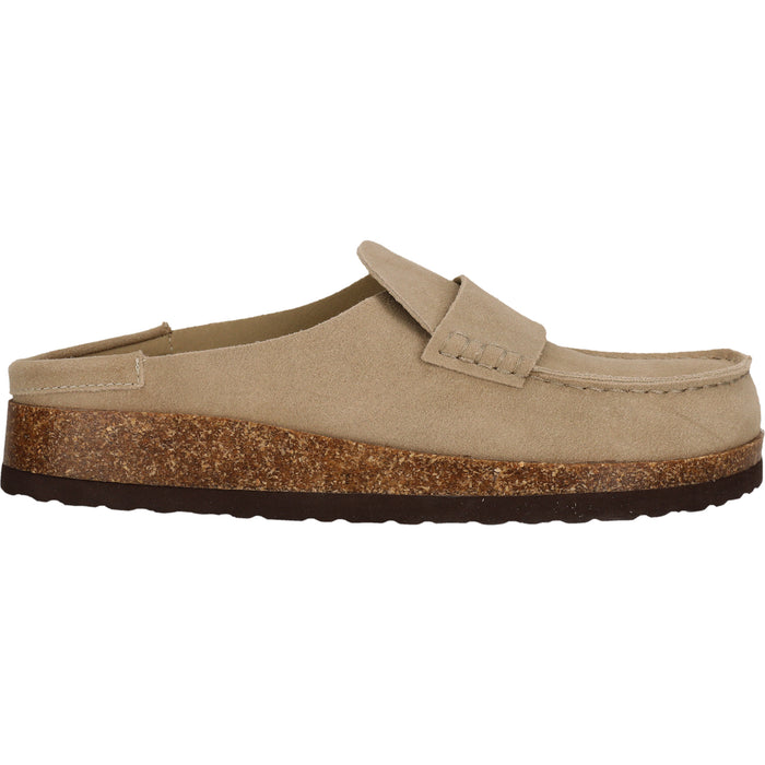 CRUZ Emilio M Leather Cork MOC Sandal 3027 Timber Wolf