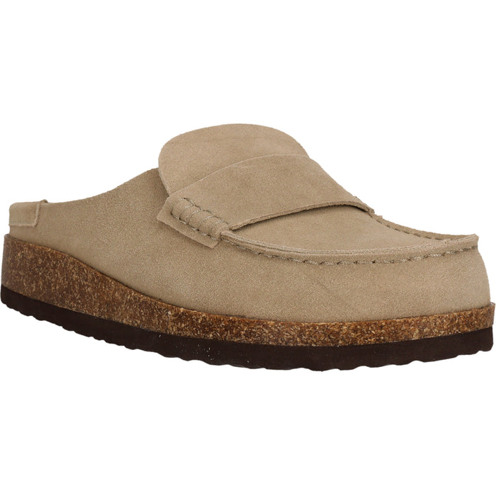 CRUZ Emilio M Leather Cork MOC Sandal 3027 Timber Wolf