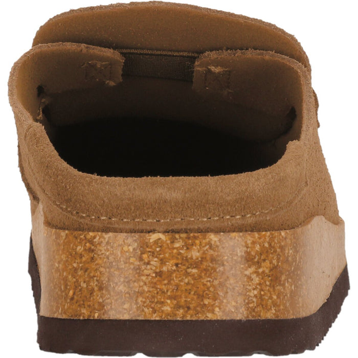 CRUZ Emilio M Leather Cork MOC Sandal 5199 Toffee