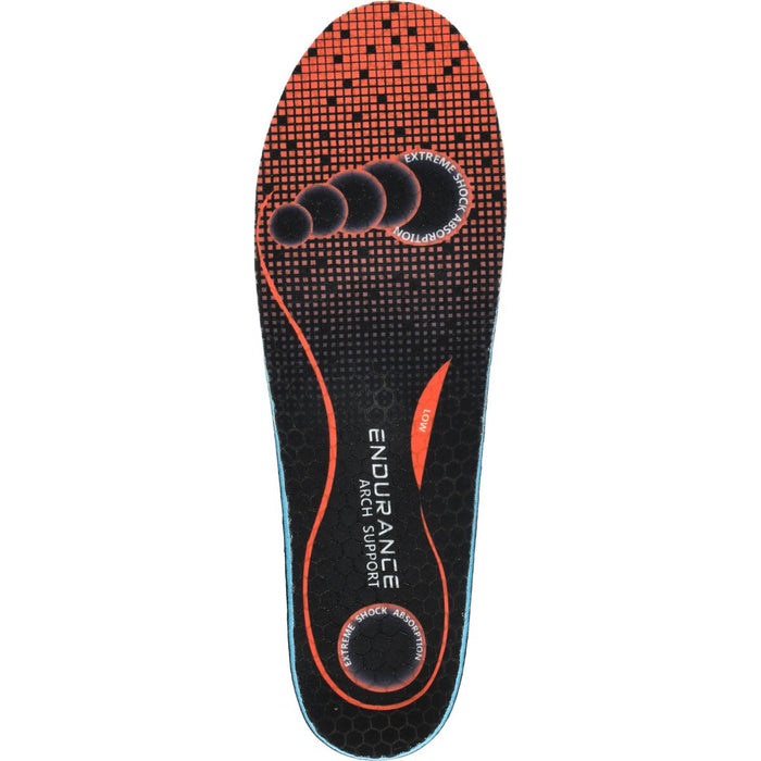 ENDURANCE Endurance Arch Support Low In-Sole 1001 Black