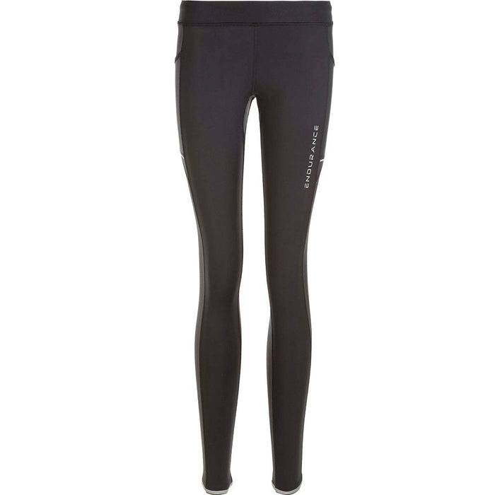 ENDURANCE Energy Jr. Unisex Winter Long Tights Tights 1001 Black