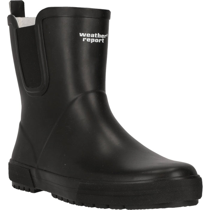 WEATHER REPORT Erick M Rubber Boot Low Rubber boot 1001S Black Solid