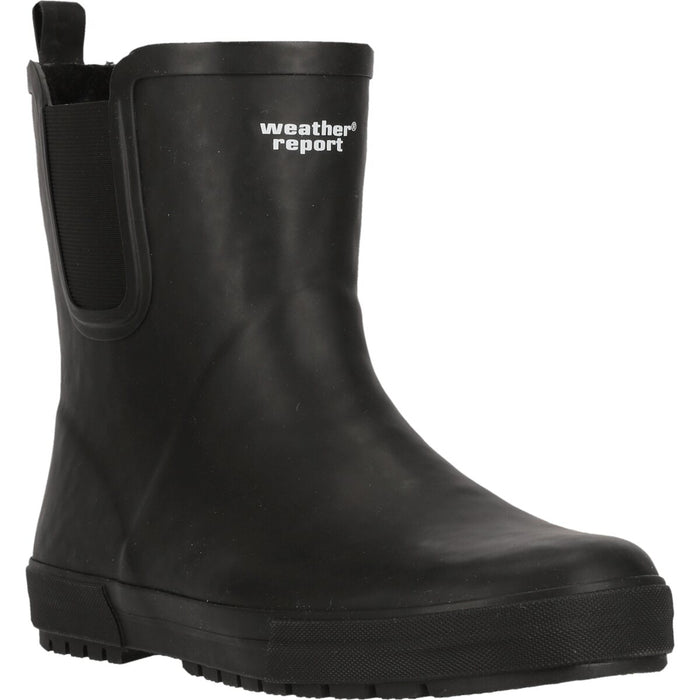 WEATHER REPORT Erickson M Rubber Boot Warm Rubber boot 1001S Black Solid