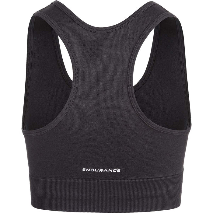 ENDURANCE! Erini Jr. Seamless Bra Sports Bra 1001 Black