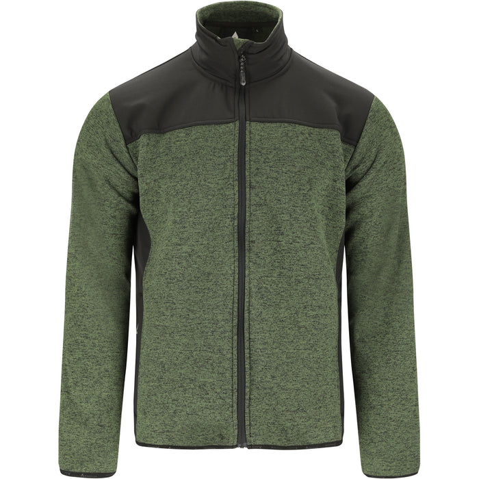 WHISTLER Farmer M Melange Fleece Jacket Fleece 3053 Deep Forest
