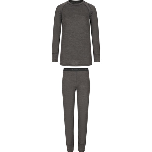 WHISTLER Farsund M Wool Baselayer Set Baselayer 1011 Dark Grey Melange