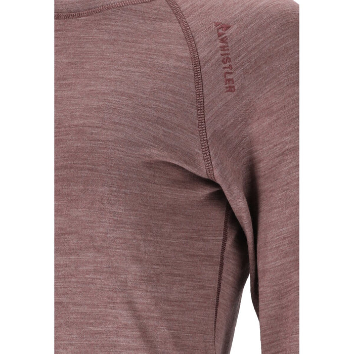 WHISTLER Farsund W Wool Baselayer LS Top Baselayer 4261 Huckleberry