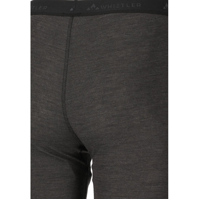 WHISTLER Farsund W Wool Baselayer Pants Baselayer 1011 Dark Grey Melange