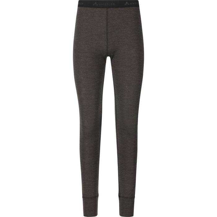 WHISTLER Farsund W Wool Baselayer Set Baselayer 1011 Dark Grey Melange