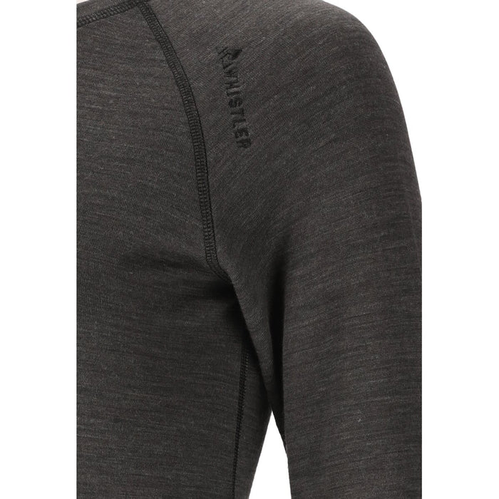 WHISTLER Farsund W Wool Baselayer Set Baselayer 1011 Dark Grey Melange