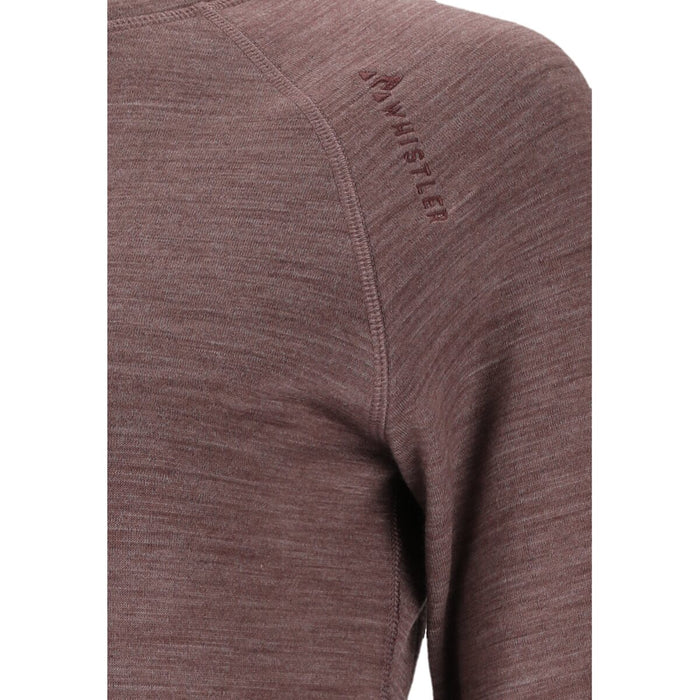 WHISTLER Farsund W Wool Baselayer Set Baselayer 4261 Huckleberry