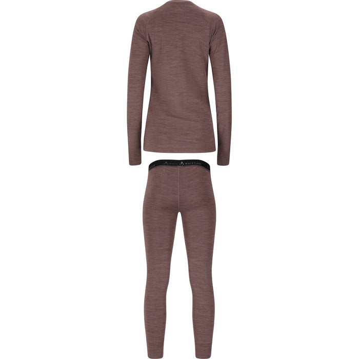 WHISTLER Farsund W Wool Baselayer Set Baselayer 4261 Huckleberry