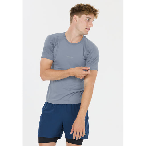 ENDURANCE Felipe M Seamless S/S Tee T-shirt 2182 Flint Stone