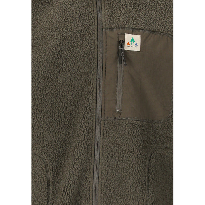 WHISTLER Felis M Teddy Jacket Fleece 1071 Black Ink