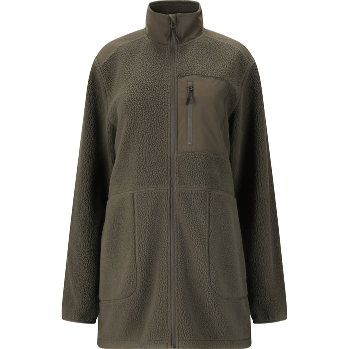 WHISTLER Felis W Long Teddy Jacket Fleece 1071 Black Ink