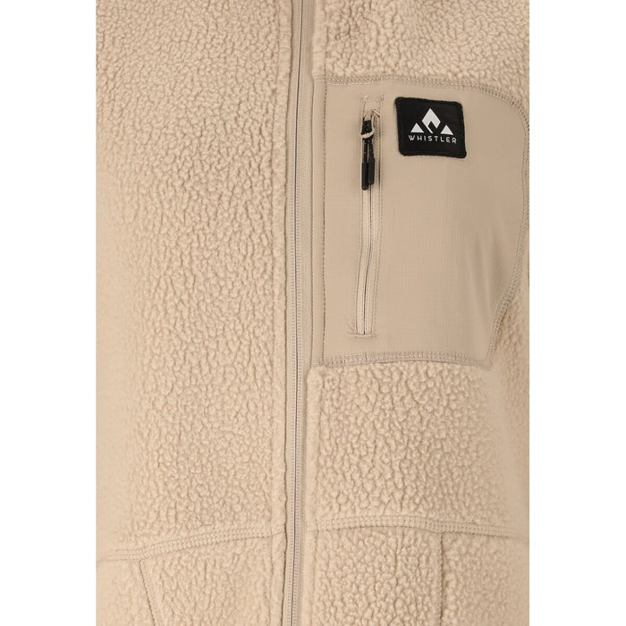 WHISTLER Felis W Long Teddy Jacket Fleece 1265 Island Fossil