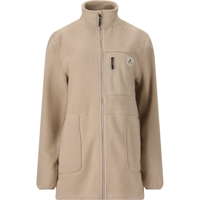 WHISTLER Felis W Long Teddy Jacket Fleece 1265 Island Fossil