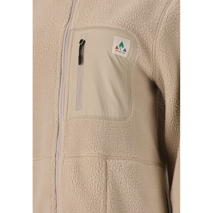 WHISTLER Felis W Long Teddy Jacket Fleece 1265 Island Fossil
