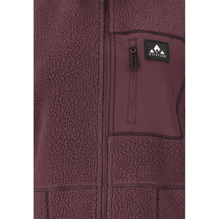 WHISTLER Felis W Long Teddy Jacket Fleece 4241 Fudge