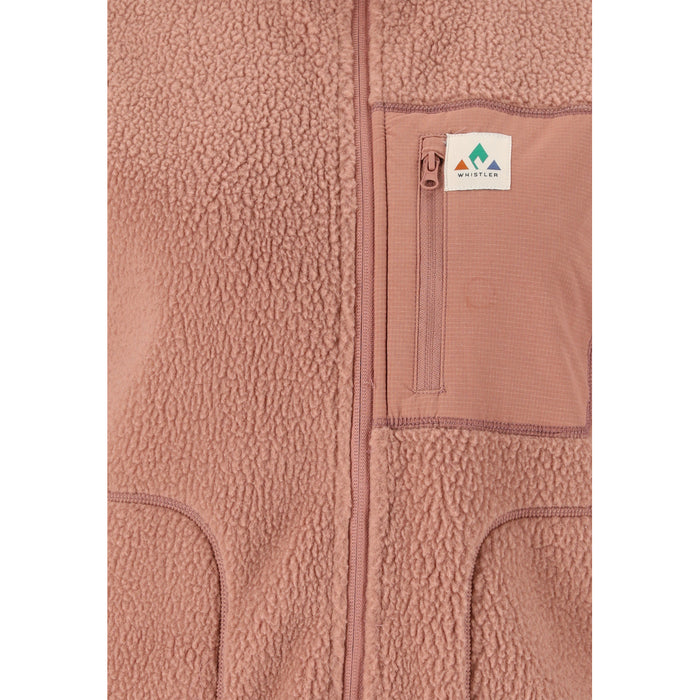 WHISTLER Felis W Teddy Jacket Fleece 1109 Burlwood
