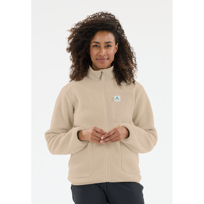WHISTLER Felis W Teddy Jacket Fleece 1265 Island Fossil