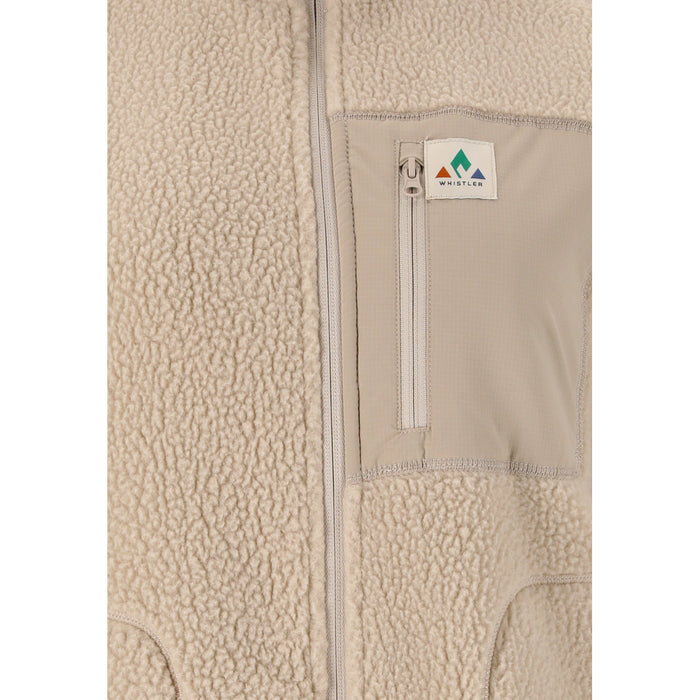 WHISTLER Felis W Teddy Jacket Fleece 1265 Island Fossil