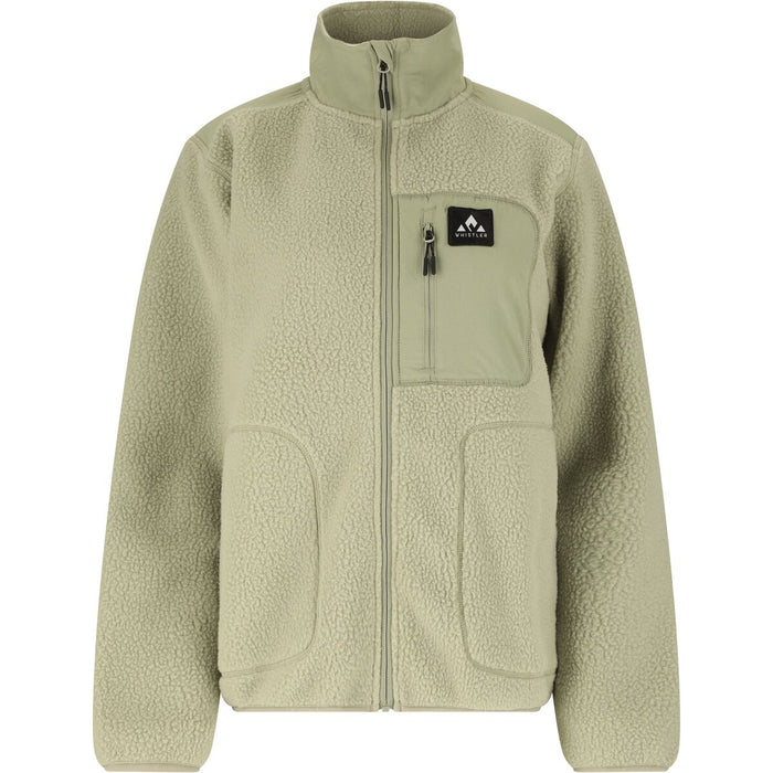 WHISTLER Felis W Teddy Jacket Fleece 3110 Seagrass