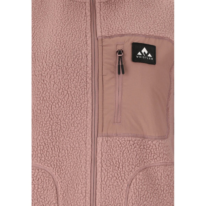 WHISTLER Felis W Teddy Jacket Fleece 4162 Twilight Mauve