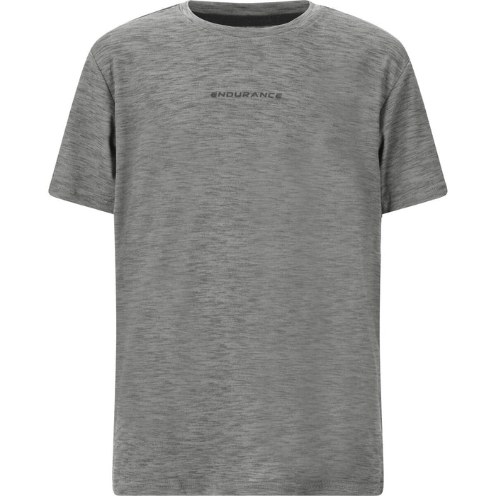 ENDURANCE Fido Jr. S/S Tee T-shirt 1038 Mid Grey Melange