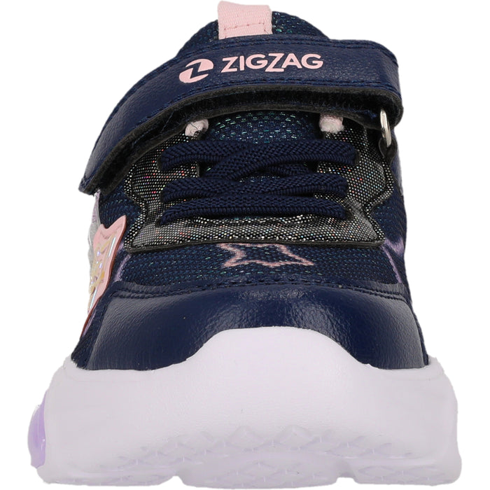 ZIGZAG Fiora Kids Shoe w/Lights Shoes 2002 Navy