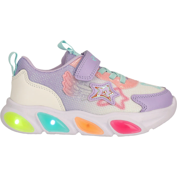 ZIGZAG Fiora Kids Shoe w/Lights Shoes 4255 Lavender