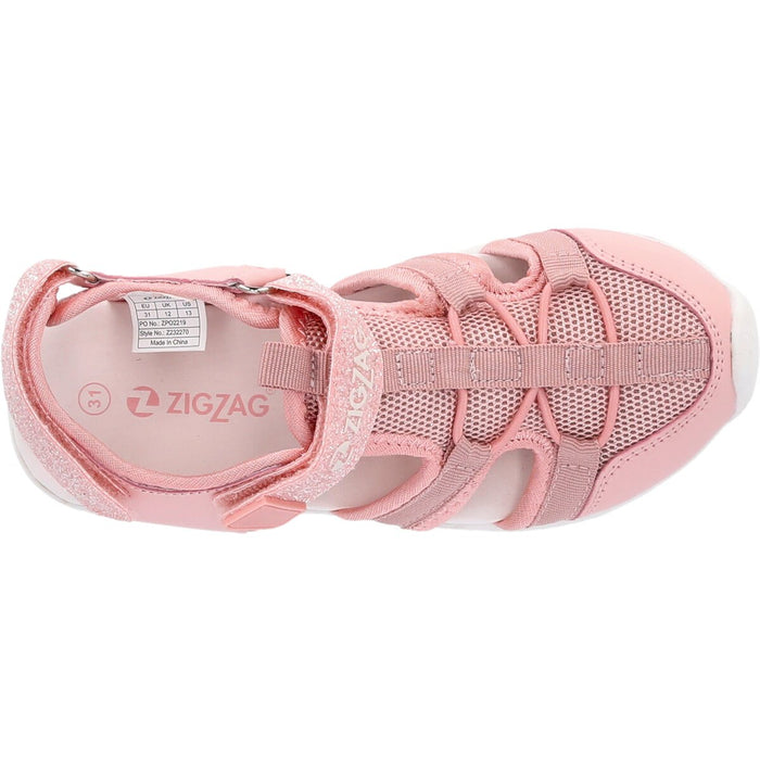 ZIGZAG Fipa Kids Closed Toe Sandal Sandal 4273 Rosewater