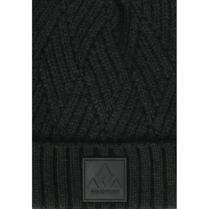 WHISTLER Fjord Unisex Beanie Hoods 1001 Black