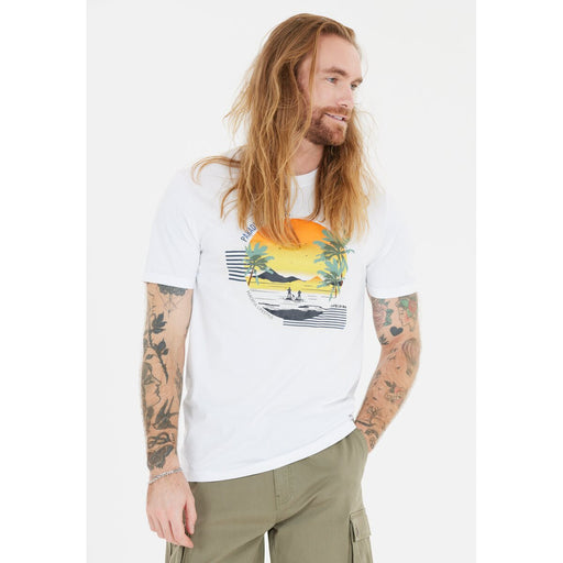 CRUZ Flair M SS T-Shirt T-shirt 1002 White