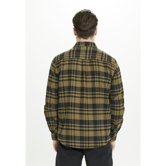 WHISTLER Flannel M Checked Shirt Shirt 3123 Dark Olive