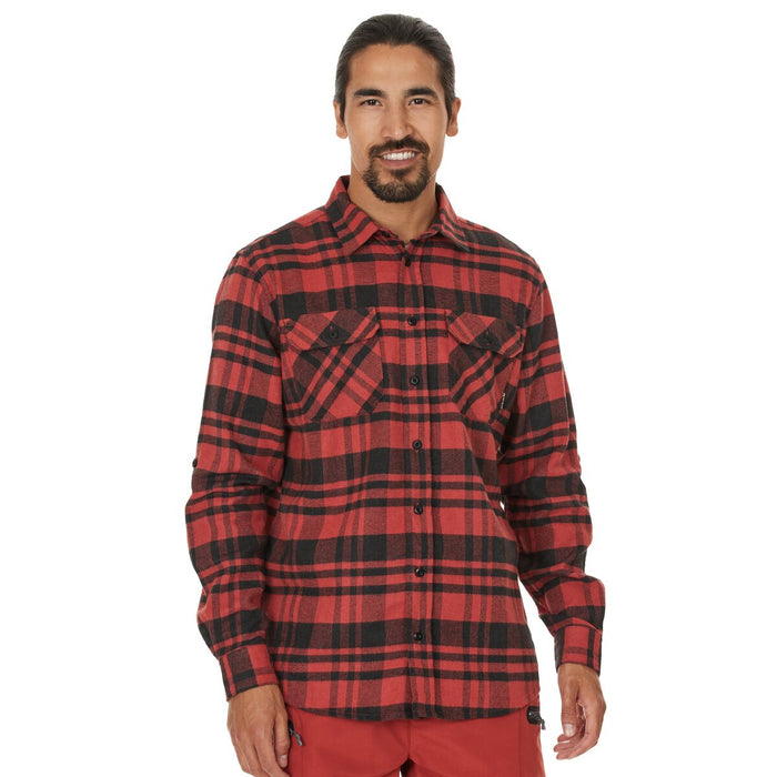 WHISTLER Flannel M Checked Shirt Shirt 5163 Chili Oil