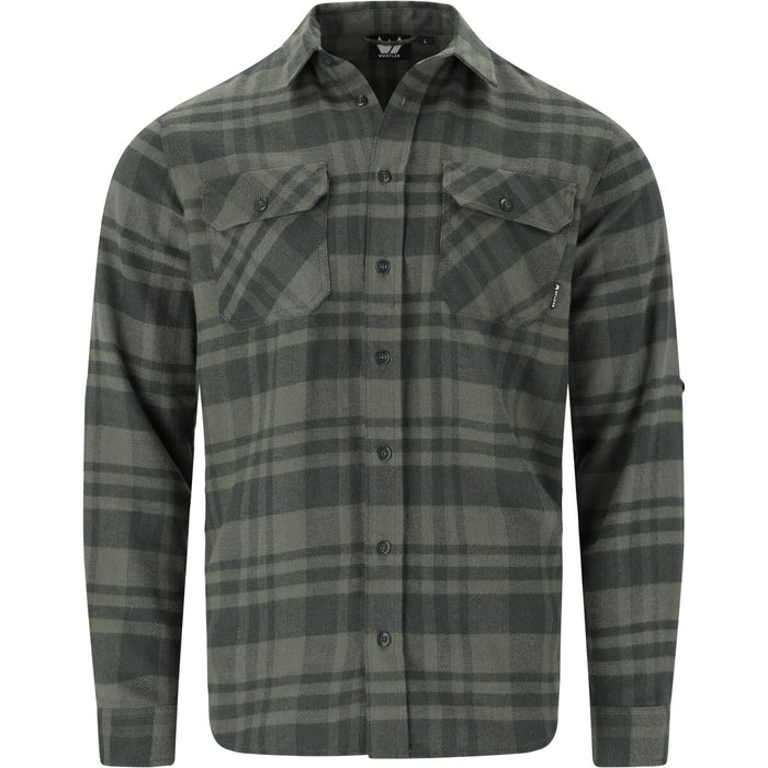 WHISTLER Flannel M Checked Shirt Shirt 3053 Deep Forest