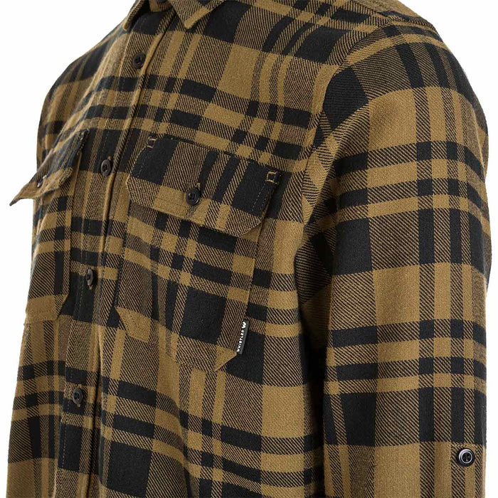 WHISTLER Flannel M Checked Shirt Shirt 3123 Dark Olive