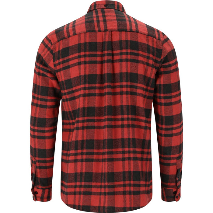 WHISTLER Flannel M Checked Shirt Shirt 5163 Chili Oil