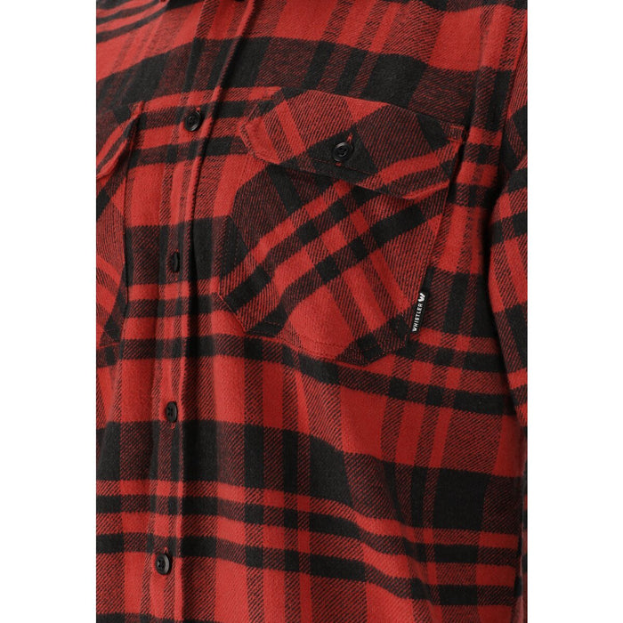 WHISTLER Flannel M Checked Shirt Shirt 5163 Chili Oil